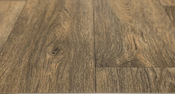 PVC podlaha Rimini Aged Oak 691D hnedá
