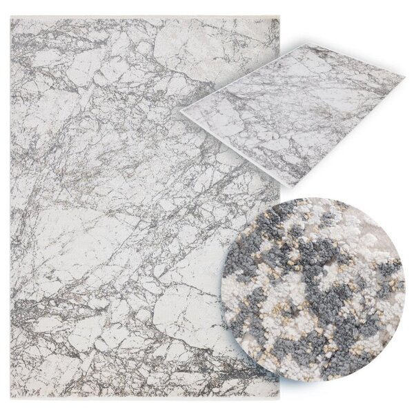 Koberec Arte Magic Marble sivý