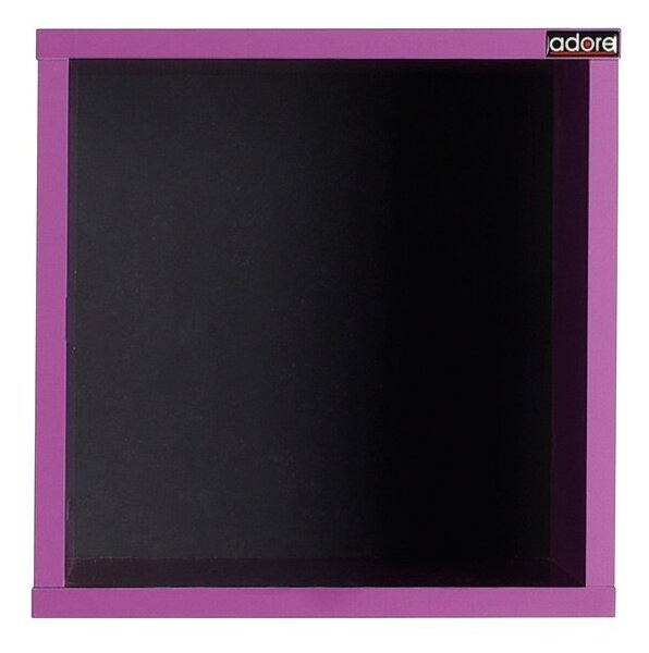 Kalune Design Nástenná polička RAF 33x33 cm fialová