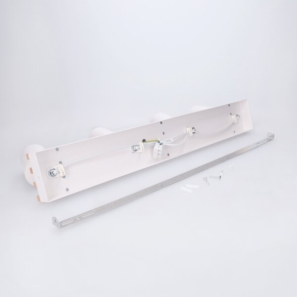 Brilagi - Bodové svietidlo SELE WOOD 4xGU10/30W/230V biela/drevo