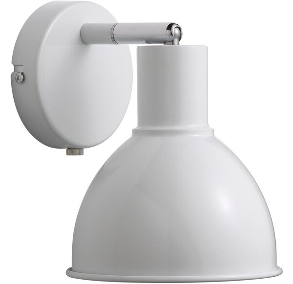 Nordlux - Nástenné bodové svietidlo POP 1xE27/18W/230V biela