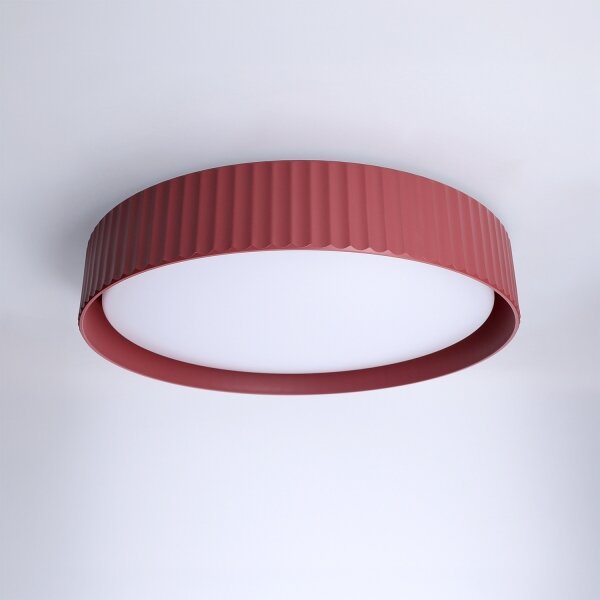 Brilagi-LED Stmievateľné stropné svietidlo LUCIA LED/48W/230V priemer 41 cm červené + DO
