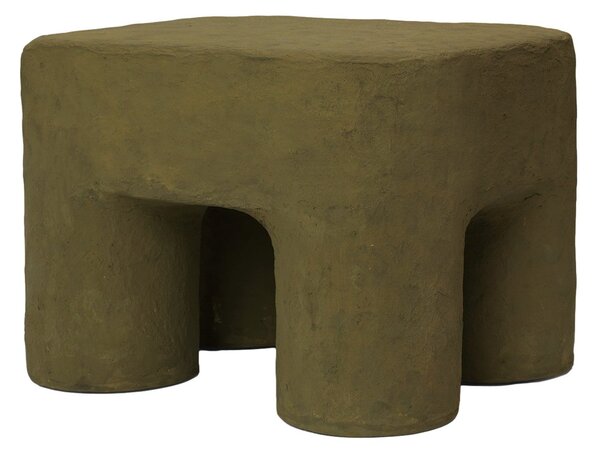 Stolička Podo Stool, Khaki – Ferm Living