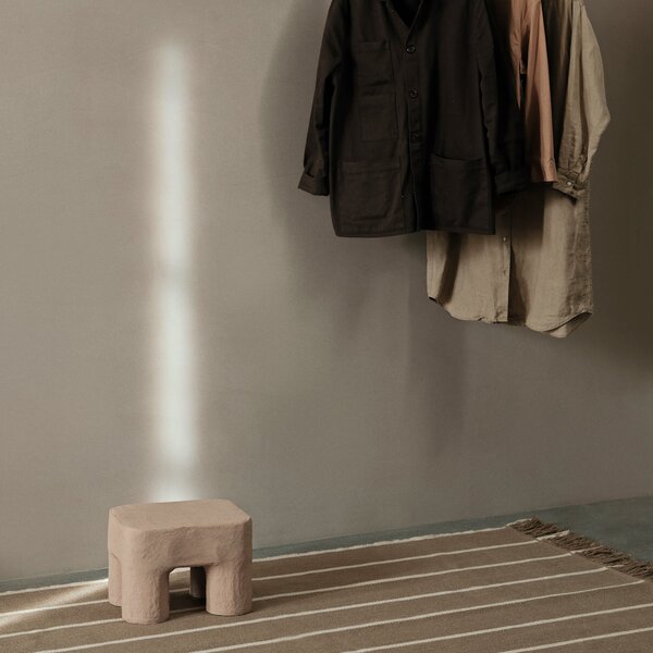Stolička Podo Stool, Khaki – Ferm Living