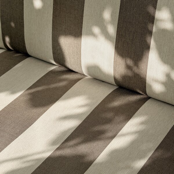 Záhradné kreslo Desert, Cashmere / Chocolate – Ferm Living