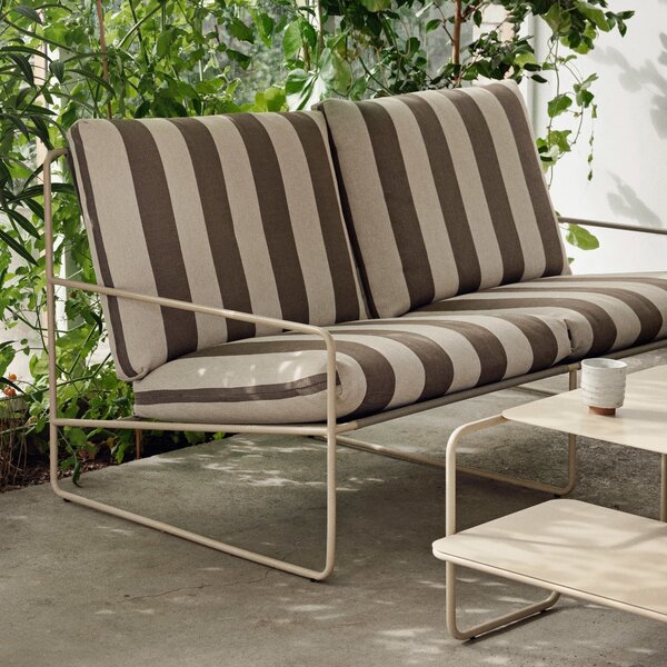 Záhradná pohovka Desert, Cashmere / Chocolate – Ferm Living
