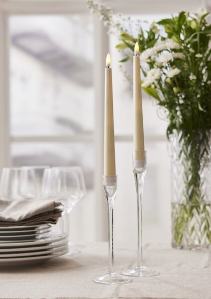 LED sviečka Flamme Candy Yellow – set 2 ks