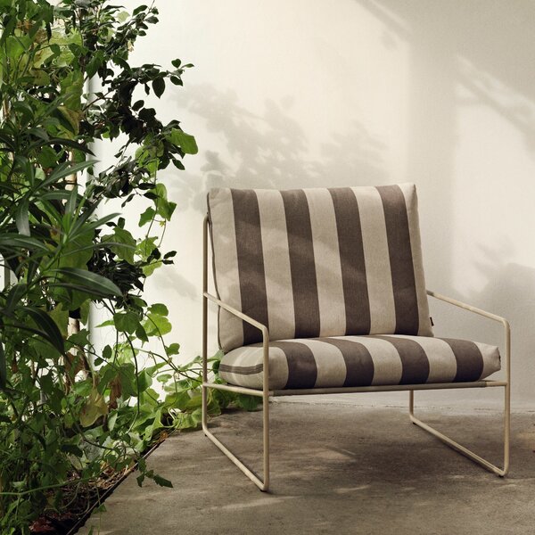 Záhradná pohovka Desert, Cashmere / Chocolate – Ferm Living