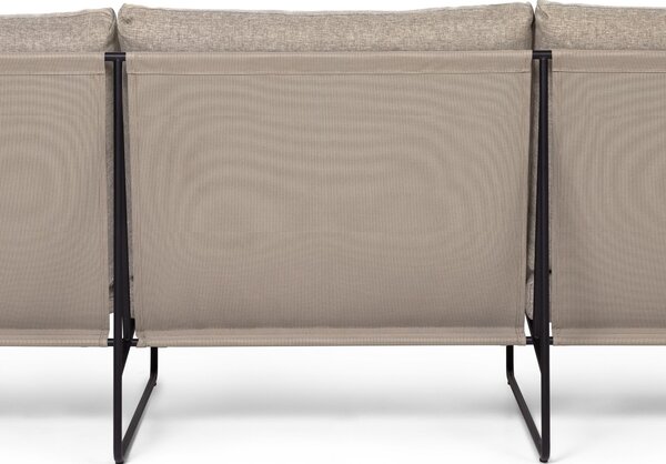 Záhradná pohovka Desert, Black / Dark Sand – Ferm Living