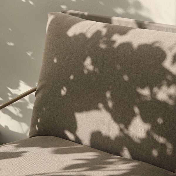 Záhradná pohovka Desert, Black / Dark Sand – Ferm Living