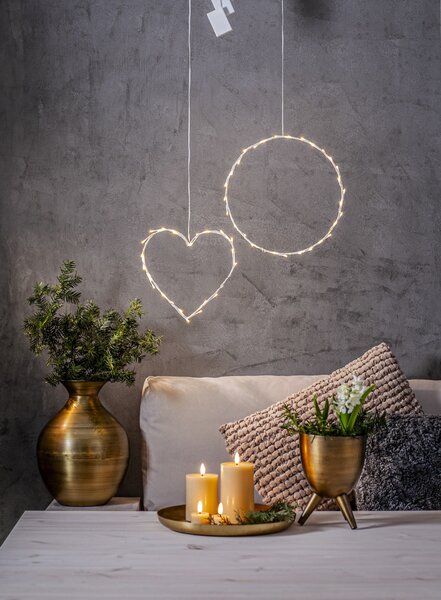 Čajová LED sviečka Flamme Beige 4 cm – set 2 ks