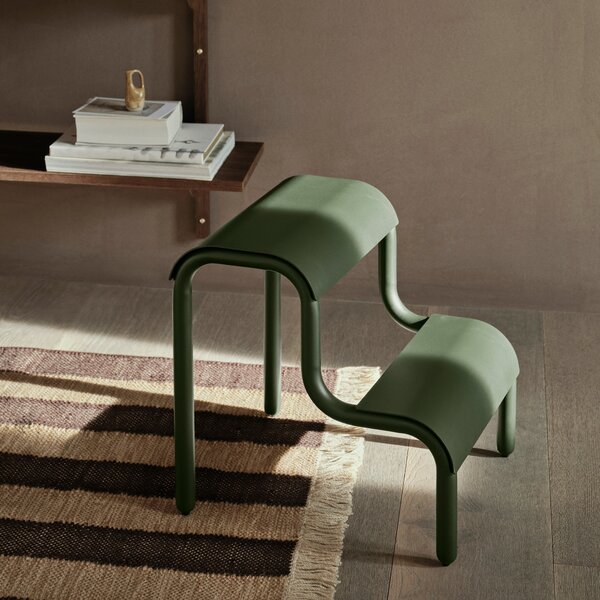 Stolička Up Step, Poppy Red – Ferm Living