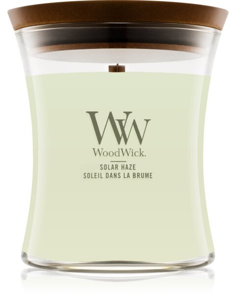 Woodwick Solar Haze vonná sviečka s dreveným knotom 275 g