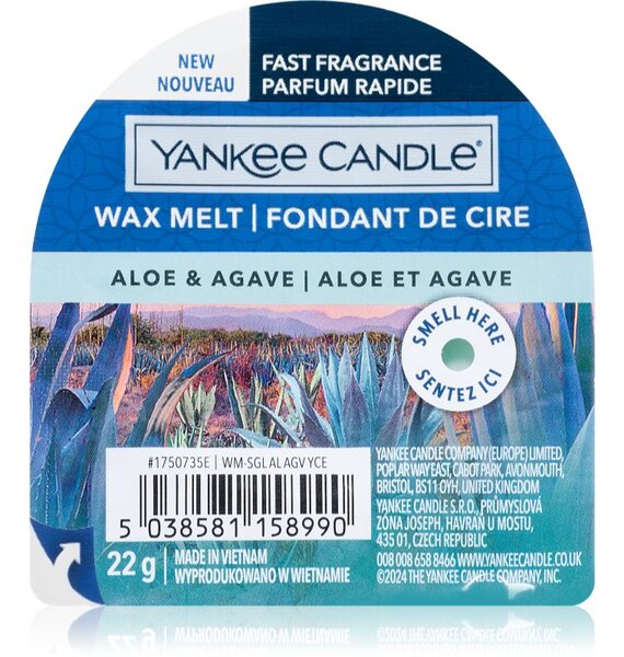 Yankee Candle Aloe & Agave vosk do aromalampy 22 g