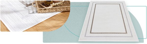 Koberec Luna Quadro Cream