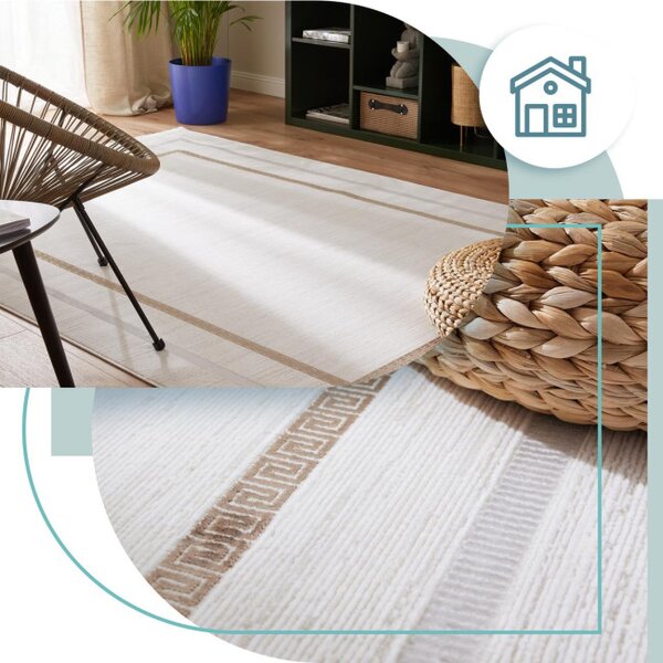 Koberec Luna Quadro Cream