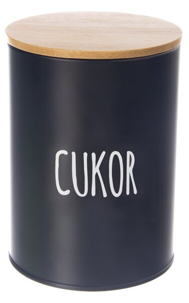 Dóza Cukor BLACK pr. 11 cm