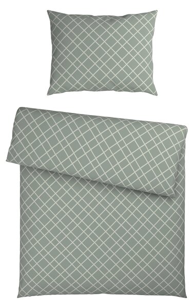 POSTEĽNÁ BIELIZEŇ, flanel, zelená, 140/200 cm Esposa - Obliečky & plachty