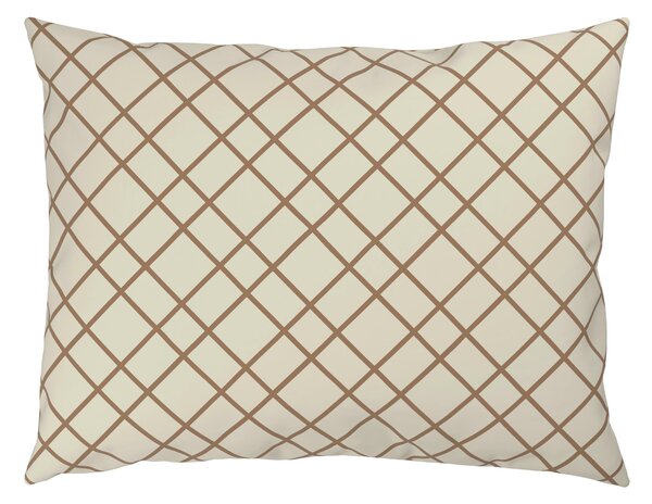POSTEĽNÁ BIELIZEŇ, flanel, hnedá, krémová, 140/200 cm Esposa - Obliečky & plachty