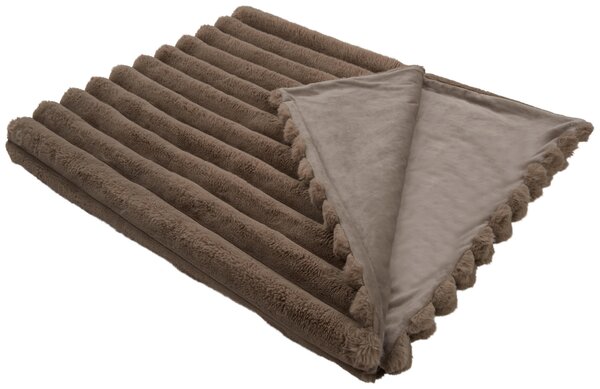 KOŽUŠINOVÁ DEKA, polyester, 150/200 cm Novel - Textil do domácnosti