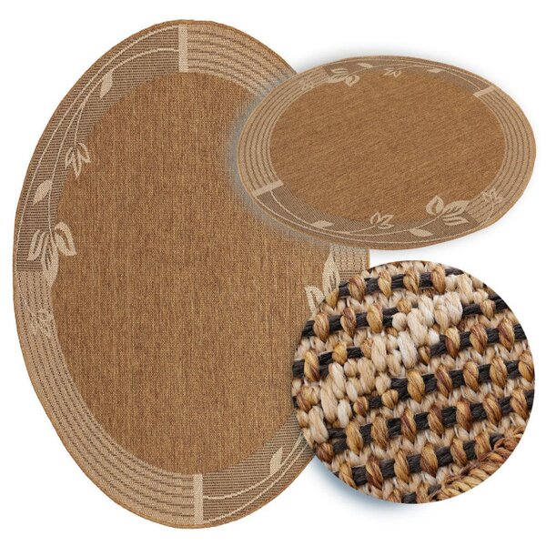 Koberec Adana Bloom Beige kruh