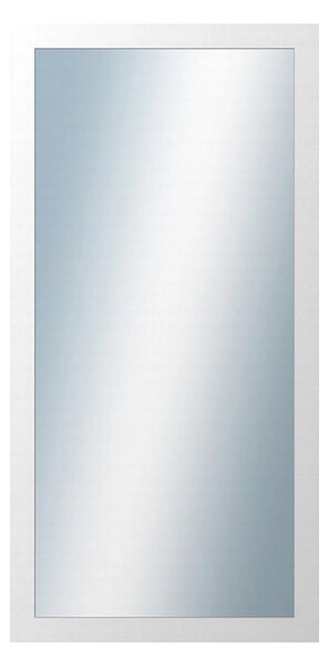 DANTIK - Zrkadlo v rámu, rozmer s rámom 50x100 cm z lišty 4020 biela (2765)