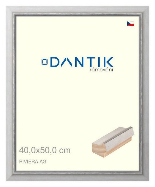 DANTIK rám na obraz 40x50 | RIVIERA AG (Sklo Čiré)