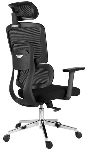 Kancelárska ergonomická stolička Neoseat GARY — čierna, nosnosť 150 kg