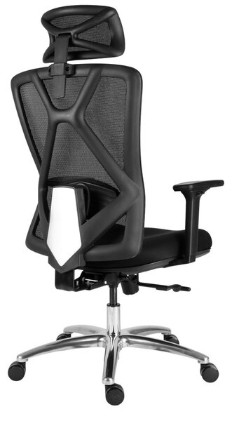 Kancelárska ergonomická stolička Neoseat VIBE — čierna, nosnosť 150 kg
