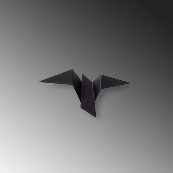 Opviq Nástenné LED svietidlo Pacali M čierne