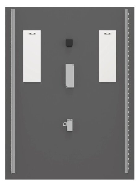 Comad Nástenné LED zrkadlo AURA 60 cm neutrálne