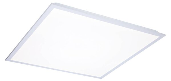 Vstavaný LED panel START, biely, 62 x cm, zapnutie/vypnutie, 33 W, UGR19, Biela / opálová, Pracovňa / Kancelária, kov, Zapustené stropné svietidlo