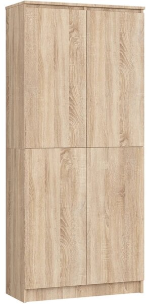 Policová skriňa 80 cm VALESTRA - dub sonoma