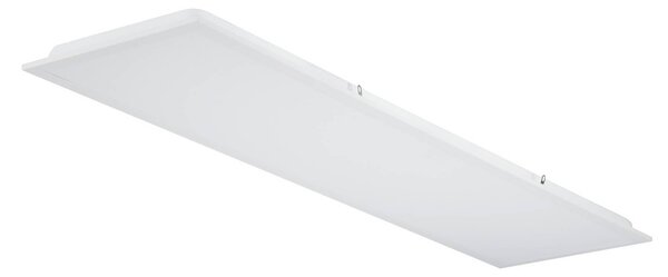 Vstavaný LED panel QUANTUM, biely, 120 × 30 cm, DALI, 26 W, UGR19, IP54, Biela / opálová, Pracovňa / Kancelária, kov, Zapustené stropné svietidlo