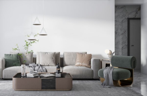 Závesné svietidlo Soho, 3x biele kovové tienidlo, (fi 14cm), o