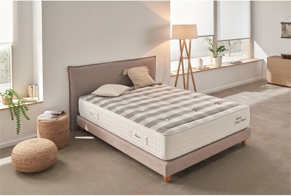 Stredne tvrdý pružinový termoregulačný matrac 90x200 cm Grand Spring Nature – Moonia