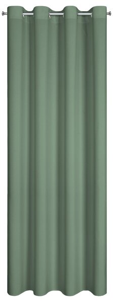 ZÁVES NA KRÚŽKOCH RITA 140X250 CM TMAVOMÄTOVÁ