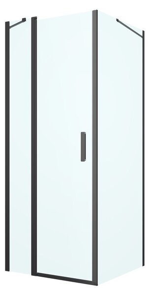 Set sprchové dvere Oltens Verdal 21203300, stena sprchovacieho kúta Oltens Hallan 22101300