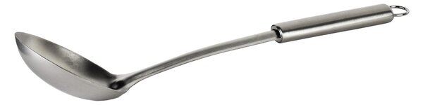 Allesken Nerezová naberačka BASIC KITCHEN 34,5 cm strieborná
