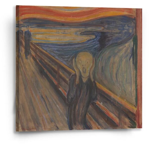 Sablio Obraz Výkrik - Edvard Munch - 50x50 cm