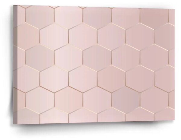 Sablio Obraz Rose gold - 90x60 cm