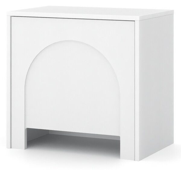 Vivaldi Nočný stolík Arco 50 cm biela