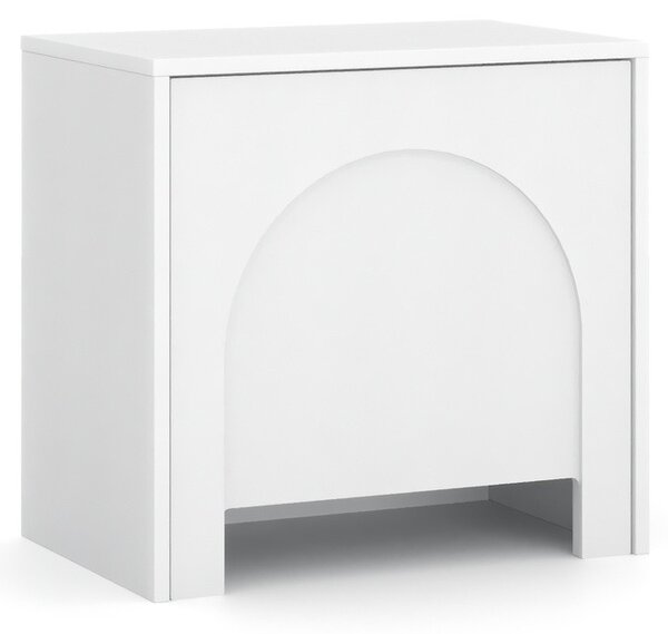 Vivaldi Nočný stolík Arco 50 cm biela