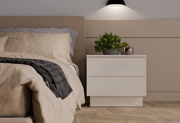 TP Living Nočný stolík Amber 55 cm kašmírový