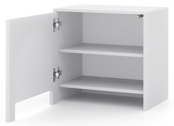 Vivaldi Nočný stolík Arco 50 cm biela