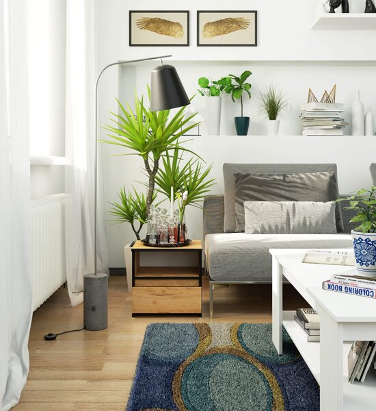 Ak furniture Nočný stolík CL1 40 cm dub remeselný