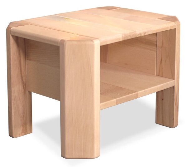 MarLiving Nočný stolík LOFT 01 z masívu