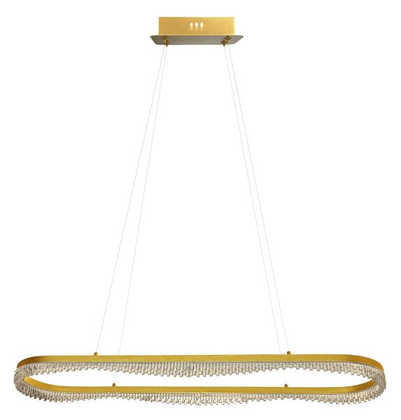 Závesné LED svietidlo Preciosa, 1x LED 45w, 4000k, g