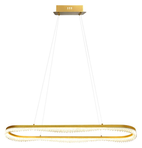 Závesné LED svietidlo Preciosa, 1x LED 45w, 4000k, g