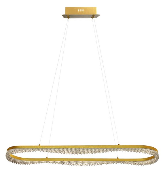 Závesné LED svietidlo Preciosa, 1x LED 45w, 4000k, g